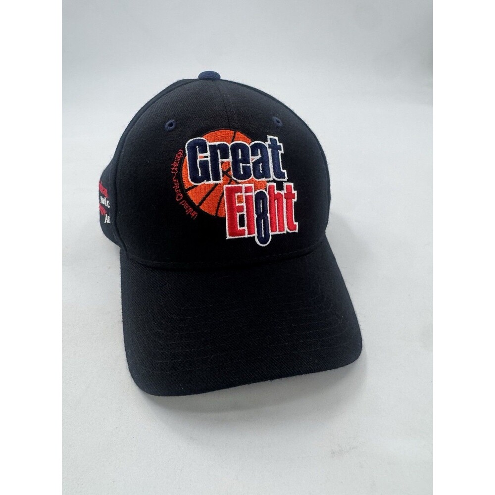 1999 Great Eight 8 NCAA Hat Zephyr Wool UConn UNC 90’s Y2K Vintage HTF Snapback